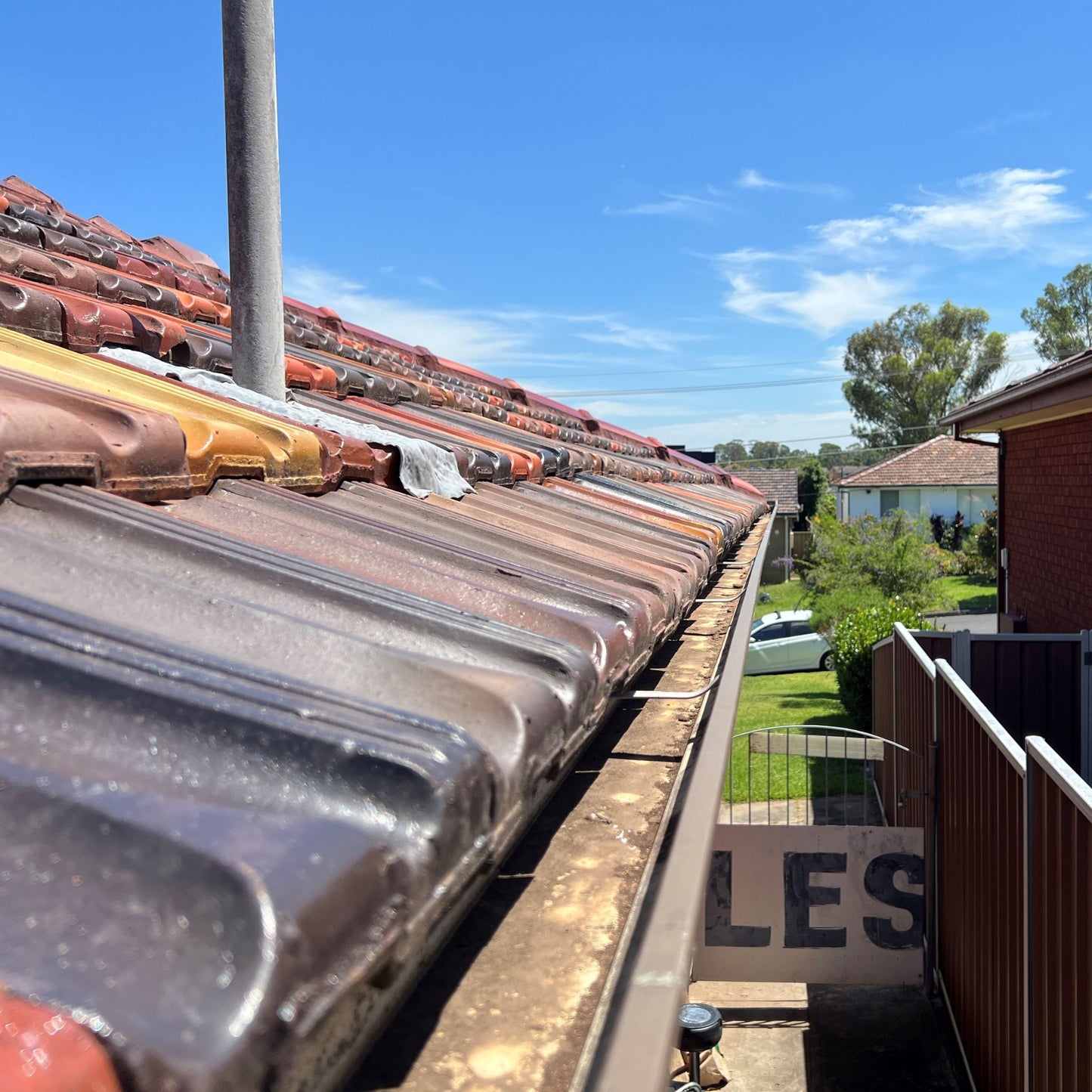 Gutter cleaning